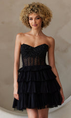 Short Homecoming Dress BZ9999S by Amelia Couture