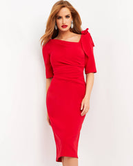 Jovani 04281 Short Homecomimg Pleated Cocktail Dress