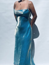 Classy Mermaid Spaghetti Strap Sleeveless Long Formal Dress Gown Prom Dresses N2541