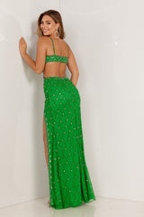 Aleta 1167 Formal Long Fitted Slit Prom Dress