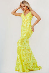 Jovani JVN07784 Long Fitted Prom Dress