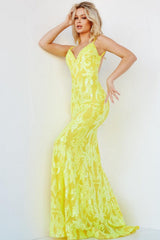 Jovani JVN07784 Long Fitted Prom Dress