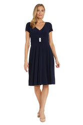 Short Cocktail Dress Knee Length R&M Richards 1429