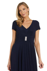 Short Cocktail Dress Knee Length R&M Richards 1429