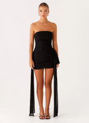 Georgie Mini Dress - Black