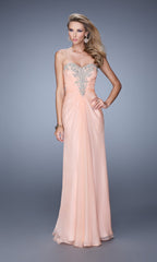 Long Formal La Femme Dress 21214