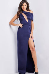 Jovani 24017 High Slit Long Evening Formal Dress