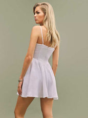 Olina Linen Dress