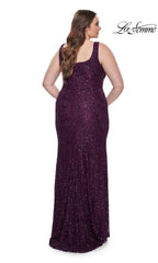 La Femme 31605 Plus-Size Formal Prom Dress