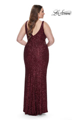 La Femme 31630 Plus-Size Formal Prom Dress