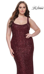 La Femme 31630 Plus-Size Formal Prom Dress
