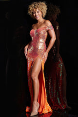 Jovani 34395 Fitted Long Formal Prom Dress