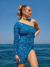 Primavera Couture 3860 Short One Shoulder Homecoming Dress