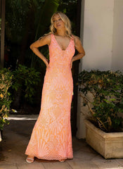 Primavera Couture 3908 Fitted Long Prom Dress