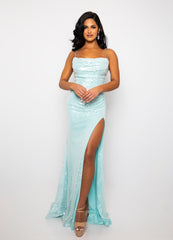 Ava Presley 39257 Fitted Long Formal Evening Prom Gown