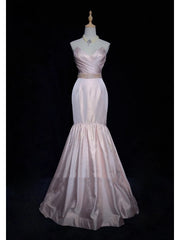 Beautiful Prom Dresses Mermaid Sweetheart Pink With Ruffled Long Evening Outfits N3346