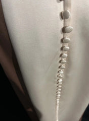 Elegant A Line Spaghetti Strap Chamapgne Ivory Satin Formal Dress Long Prom Dresses N2723