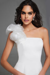 Jovani 40096 Short Knee Length Casual Wedding Dress