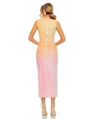 Short Ombre Sequin Cocktail Midi Dress–Ombre Sequin Cocktail Midi Short–Mac Duggal 5772
