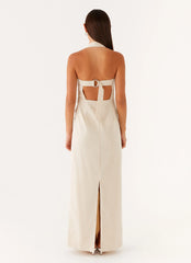 Rumour Has It Maxi Dress - Oatmeal