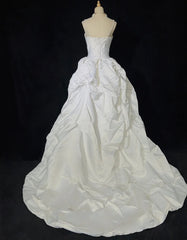 Vintage Prom Dresses Inspo Ball Gown Spaghetti Strap White With Beading For Women Formal Dress N3220