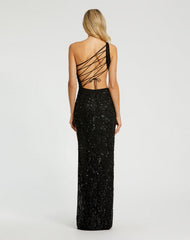 Sequin Cutout Formal Long Dress Sequin Cutout Formal Long Mac Duggal 6084