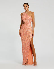 Sequin Cutout Formal Long Dress Sequin Cutout Formal Long Mac Duggal 6084