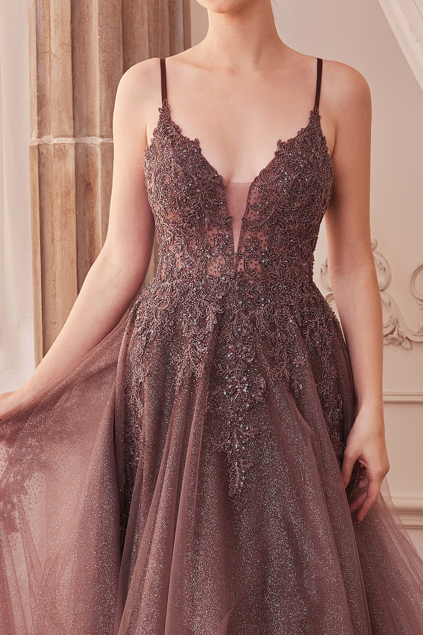 Andrea & Leo A1261 Prom Formal Layered Long Dress