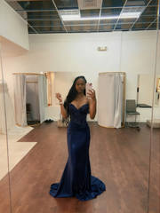 Modest Mermaid Sweetheart Hot Pink With Beaded Long Formal Prom Evening Dress Dinner Outfits Party Gowns For Black Girls AB2088