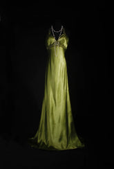 Vintage A Line Halter Green 2000s Prom Dress Inspo For Women Girls Formal Party Gowns Long Formal Dresses AS051