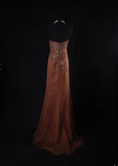 Vintage Mermaid Strapless Sleeveless With Beadings Long Formal Old 1950s Prom Dresses Night Outfits Party Gowns AS217