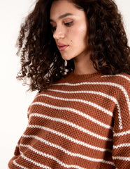 Textured Stripe Jumper