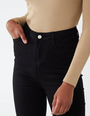 High Waist Flare Jeans