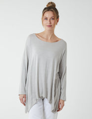 Oversize Cashmere Like Cut And Sew Jumper