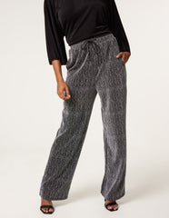 Rhinestone Detailed Trousers