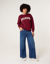 Elasticated Washed Jeans