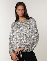 Leopard Print Blouse