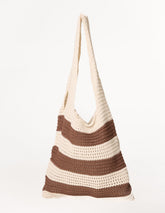 Crochet Stripe Bag
