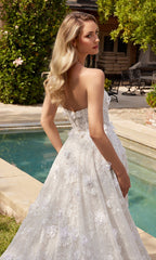Long Formal Dress CD860W by Ladivine