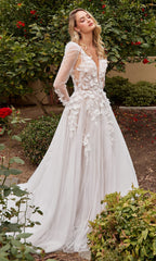 Long Formal Dress CDS436W by Ladivine