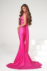 Portia and Scarlett PS6110 LILIANNA Long Sleeveless Fitted Formal Dress