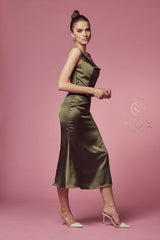 A-Line Long Prom Dress