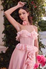 Andrea & Leo A1341 Formal Prom Long A Line Dress