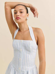 Mariela Linen Dress