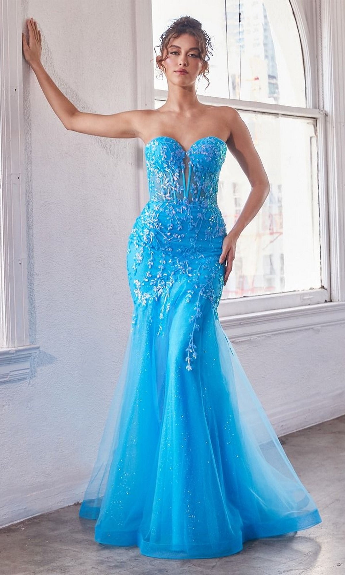 Formal Long Dress CB139 By Ladivine