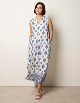 Floral Print A Line Dress