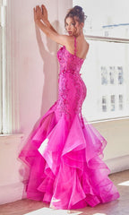 Formal Long Dress CD331 By Ladivine