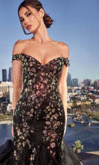 Formal Long Dress Cm354 by Ladivine
