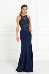 Long Prom Dress Evening Mermaid Gown