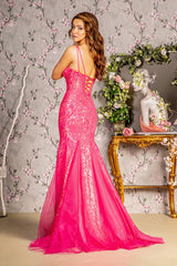 Sequin Mermaid Long Prom Dress